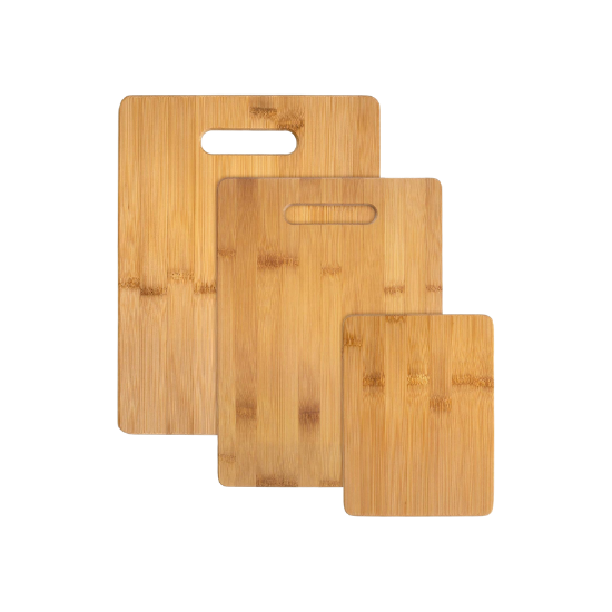 Totally Bamboo 3-Piece Bamboo Cutting Board Set