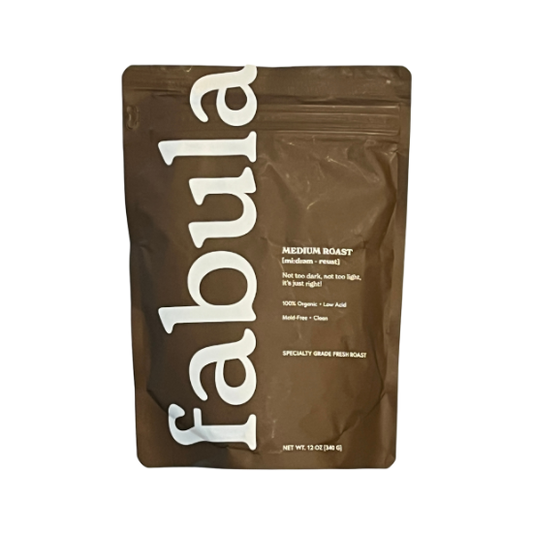 Fabula Low Acid Medium Roast Organic Ground Coffee