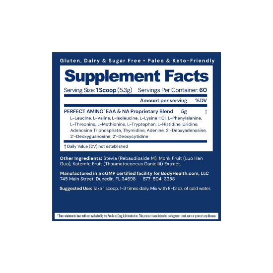 BodyHealth Perfect Amino Powder