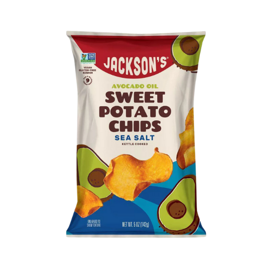 Jackson's Avocado Oil Sweet Potato Chips